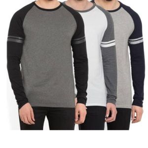 Full Sleeve Gray T Shirt