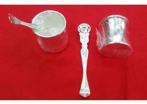 Silver Panchapatra Set