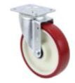 Polyamide Core Medium Duty Pressed Steel Swivel Castor