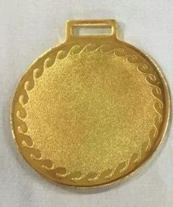 Gold Plated Sports Medal
