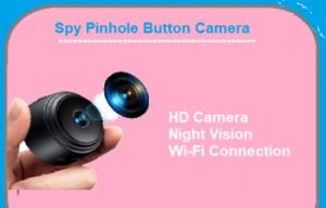 Button Spy Hidden Camera