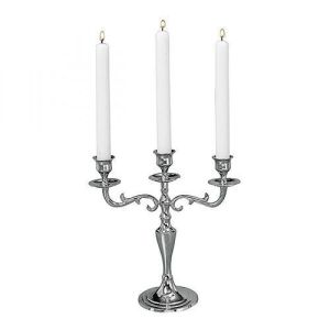 Aluminum Tabletop Candelabra