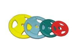 Coloured Rubber Coated Olympic Plates