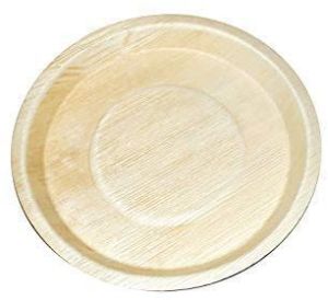 10 inch round areca leaf plate