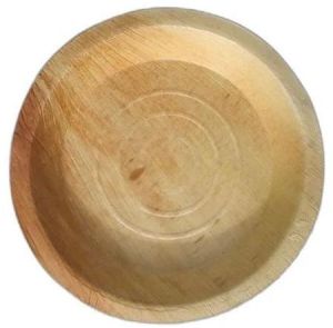 4 Inch Round Areca Leaf Plate