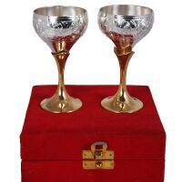 Two Tone Wine Glass Set