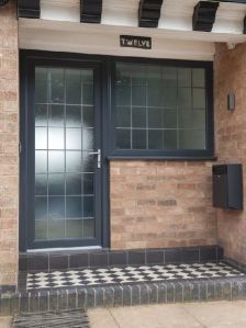 anodized aluminium doors