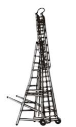 Aluminium Telescopic Tower Ladder