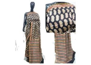 Bagru Saree