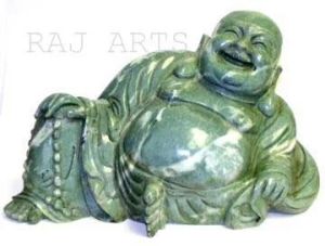 Gemstone Laughing Buddha