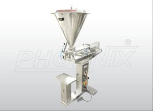 Semi automatic single head cream filler