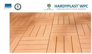 wpc decking tile