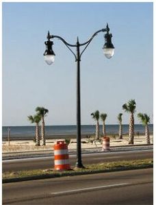 Decorative Street Light Pole