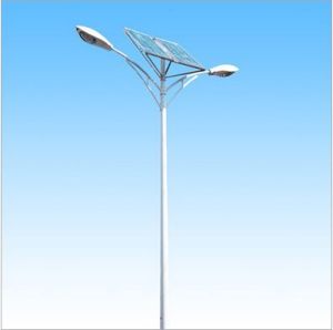 solar led street light pole