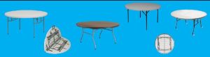 Plastic Round Folding Tables