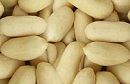 blanch peanuts