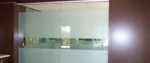 White Matt Frosted Glass Films