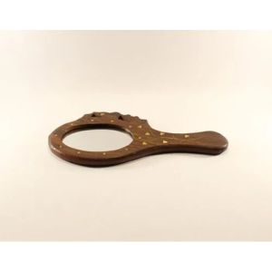 Wooden Hand Mirror