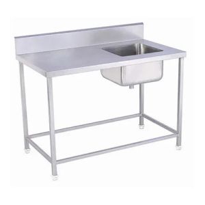 Food Preparation Table with Sink