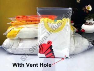 Plain PVC Zipper Packaging Bag