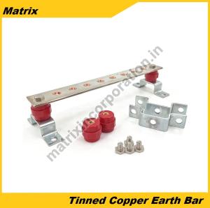 Tinned Copper Earth Bars