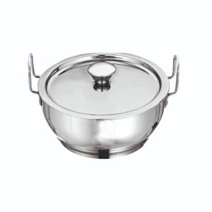 Stainless Steel Kadai With Lid