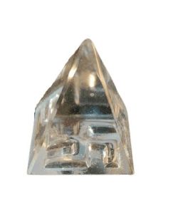 CRYSTAL SWASTIK PYRAMID (SIZE 1.5 INCHES)