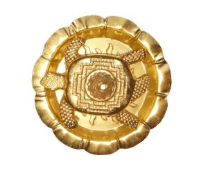 MERU KACHUA SHRI YANTRA TORTOISE (METAL)