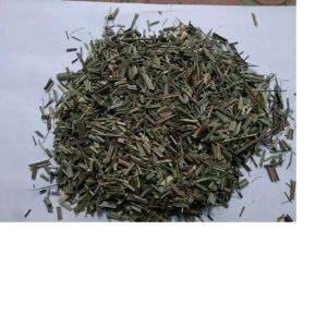 Dried lemongrass leaves