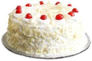 White Forest Cake