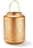 GOLD MOROCCAN TABLE LANTERN