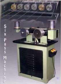 Six Pass Wire Drawing Machine