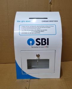 Sbi Metal Cheque Drop Box