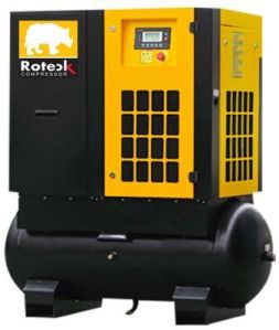 tank mounted screw air compressor