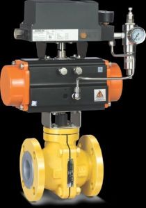 PFA FEP Lined Ball Valve