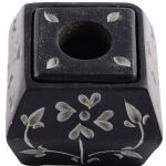 Black Marble Incense Holder