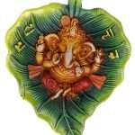 Ganesh Leaf Wall Hanging