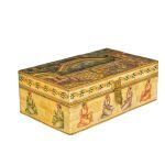 Rajput Family Scene Painted Box