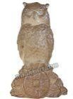 Fengshui owl showpiece