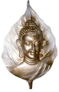 Golden Leaf Gautam Budhha statue