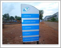 Safety and directory signages