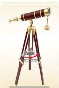 SASA Brass Antique Telescope