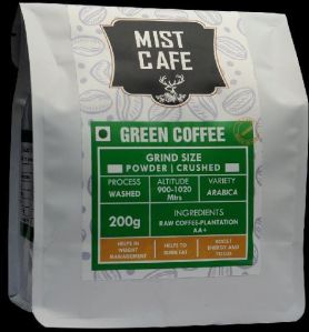 MIST CAFE ORGANIC GREEN COFFEE POWDER