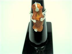 CORAL TREE STICK ROUGH RING