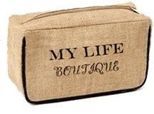 Jute Cosmetic Bags