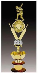 Brass Cricket Trophy