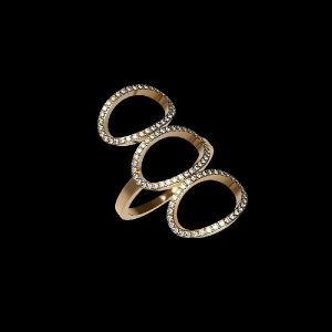 Indian Handmade Designer 14K Yellow Gold Ring