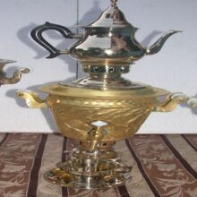 charcoal samovar