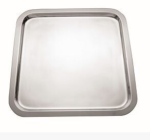 Skyra Basic Mirror Stainless Steel Rectangular Tray