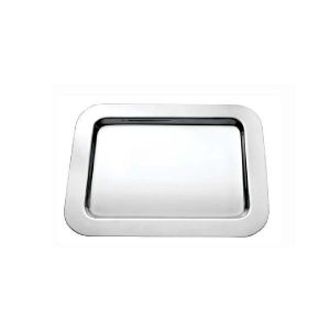 Skyra Basic Mirror Steel 8x6 in Rectangular Mini Tray